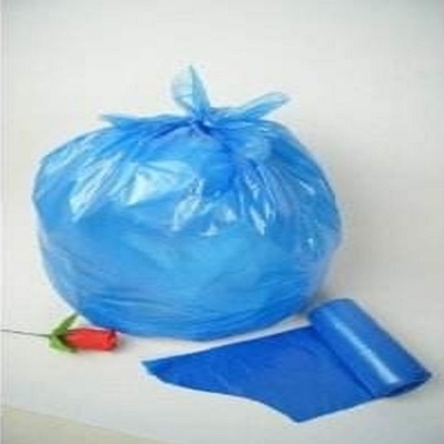 ถุงขยะพลาสติกสีน้ำเงินพาณิชย์ 30 ลิตร 10 ไมครอนหนาตราดาว